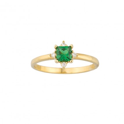 Δαχτυλίδι Σε Κίτρινο Χρυσό 14K Aloro (RI274 - ΖΧ1830) Δαχτυλίδι Σε Κίτρινο Χρυσό 14K Aloro (RI274 - ΖΧ1830)